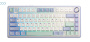 Клавиатуры AULA F75 Purple-Beige-Green Gray Switches